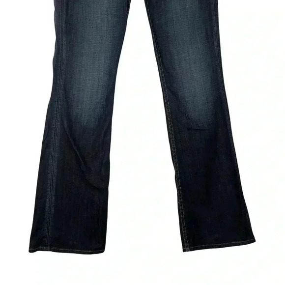 Hudson  Jeans Low Rise Dark Wash Bootcut Denim Blue Jeans Size 28 - Picture 6 of 9